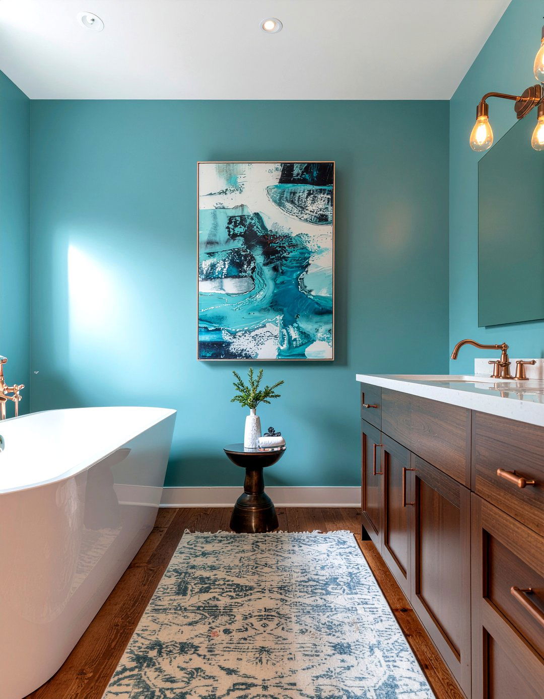 Teal Bathroom Paint - 30 bathroom paint colors