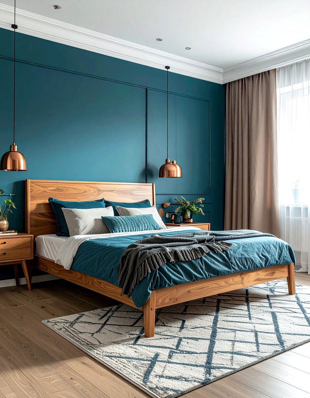 Teal Blue Bedroom - 30 blue bedroom ideas