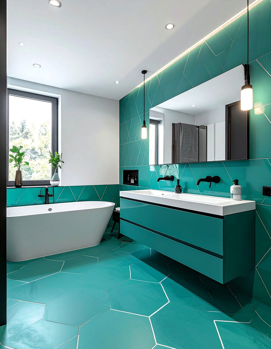 30 Refreshing Teal Bathroom Ideas for a Spa-Like Home Experience