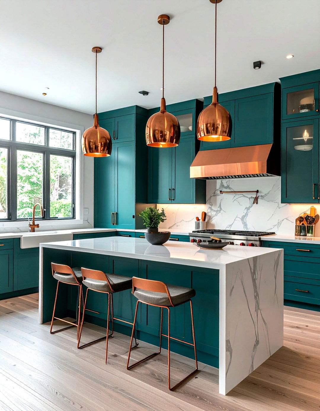 Teal and copper - 30 color scheme ideas