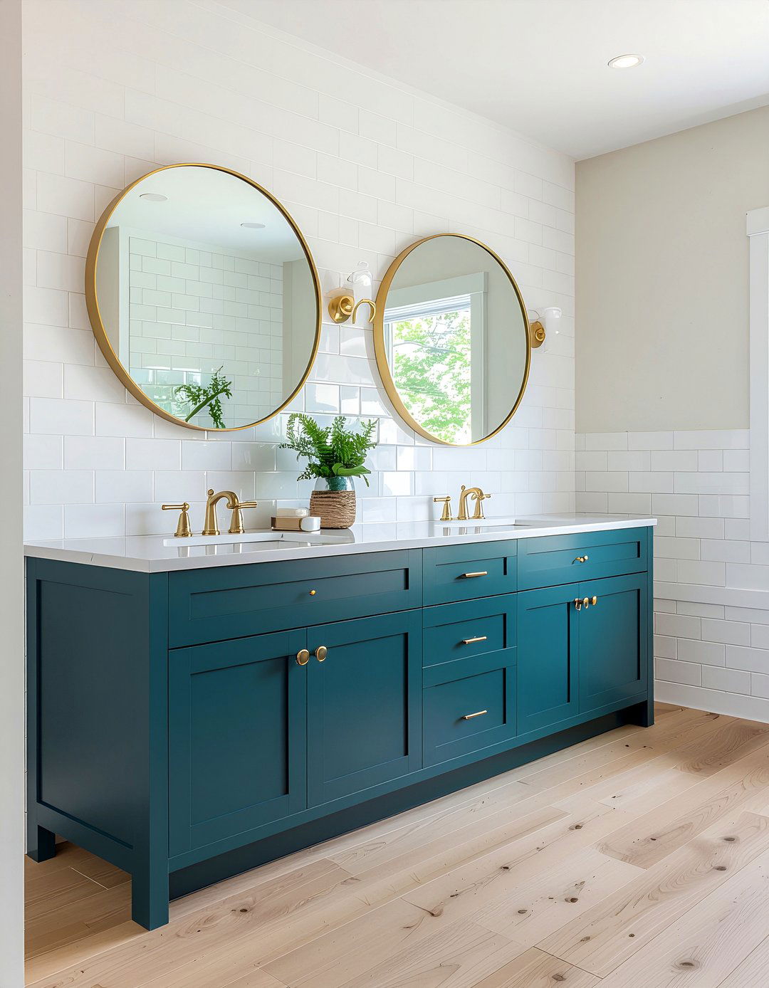 Teal bathroom vanity - 30 cool teal bathroom ideas