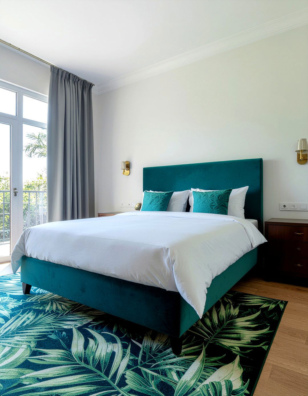 Teal bedroom - 30 bedroom color ideas