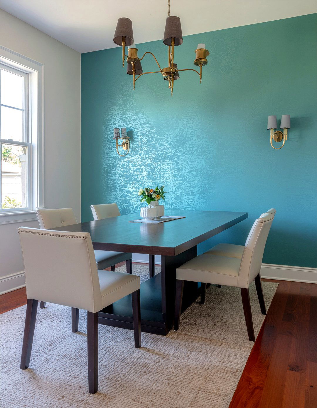 Teal grasscloth wallpaper dining room - 30 grasscloth wallpaper dining room ideas