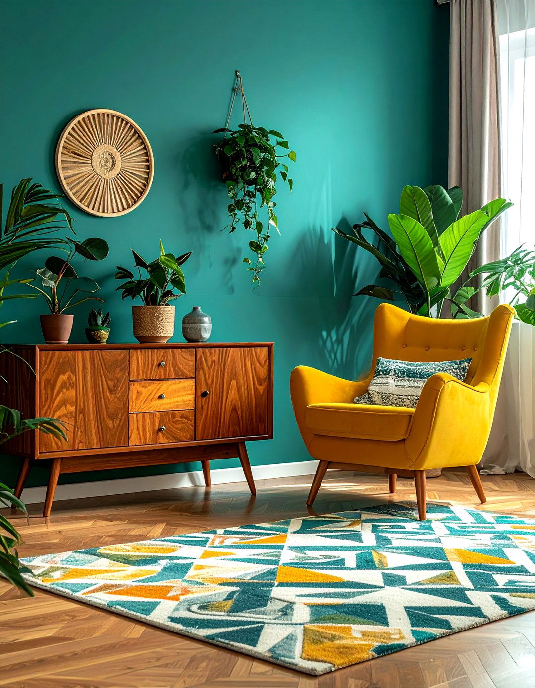 Teal living room - 30 cool blue living room ideas