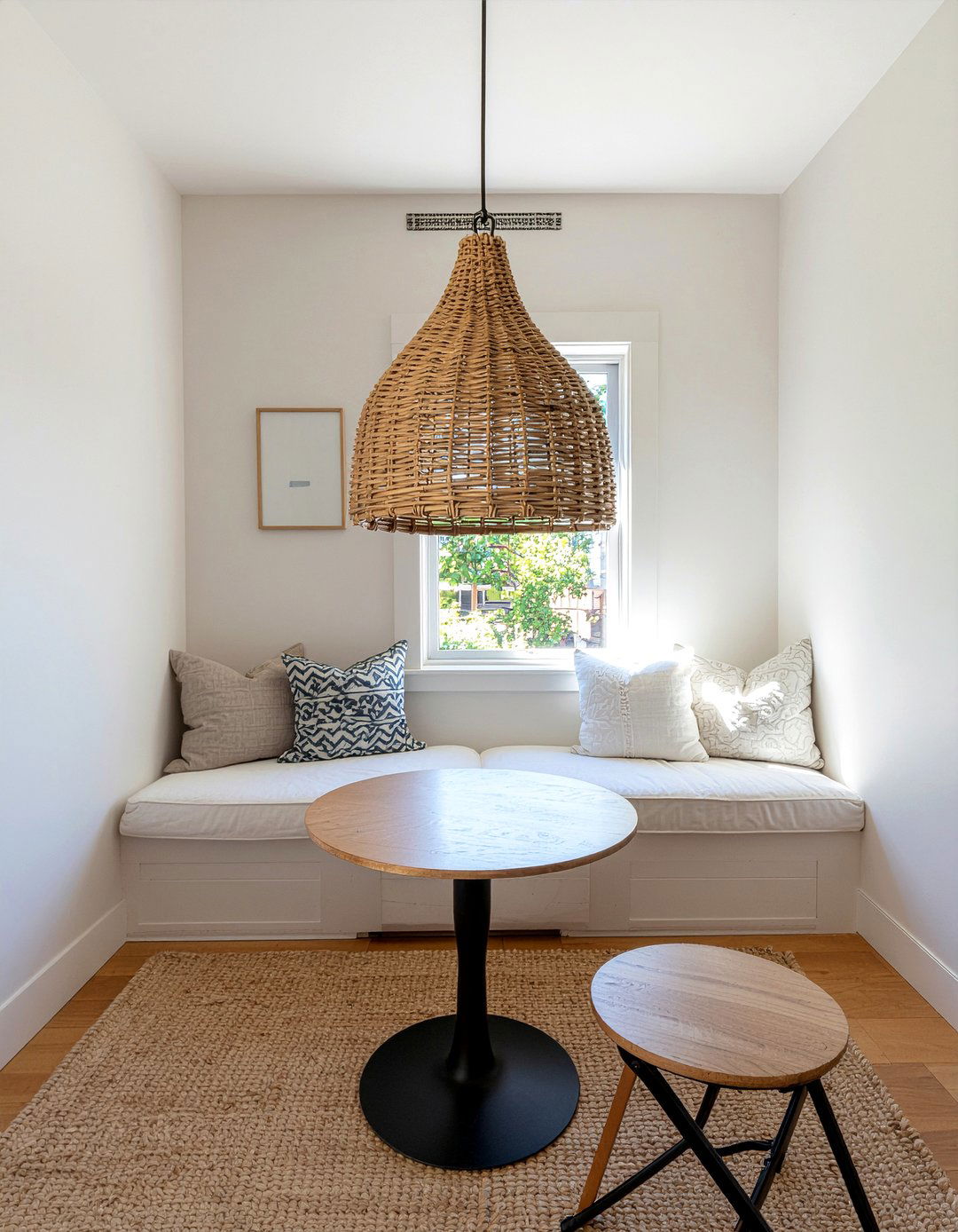 Teardrop Rattan Pendant Light - 30 rattan pendant kitchen ideas