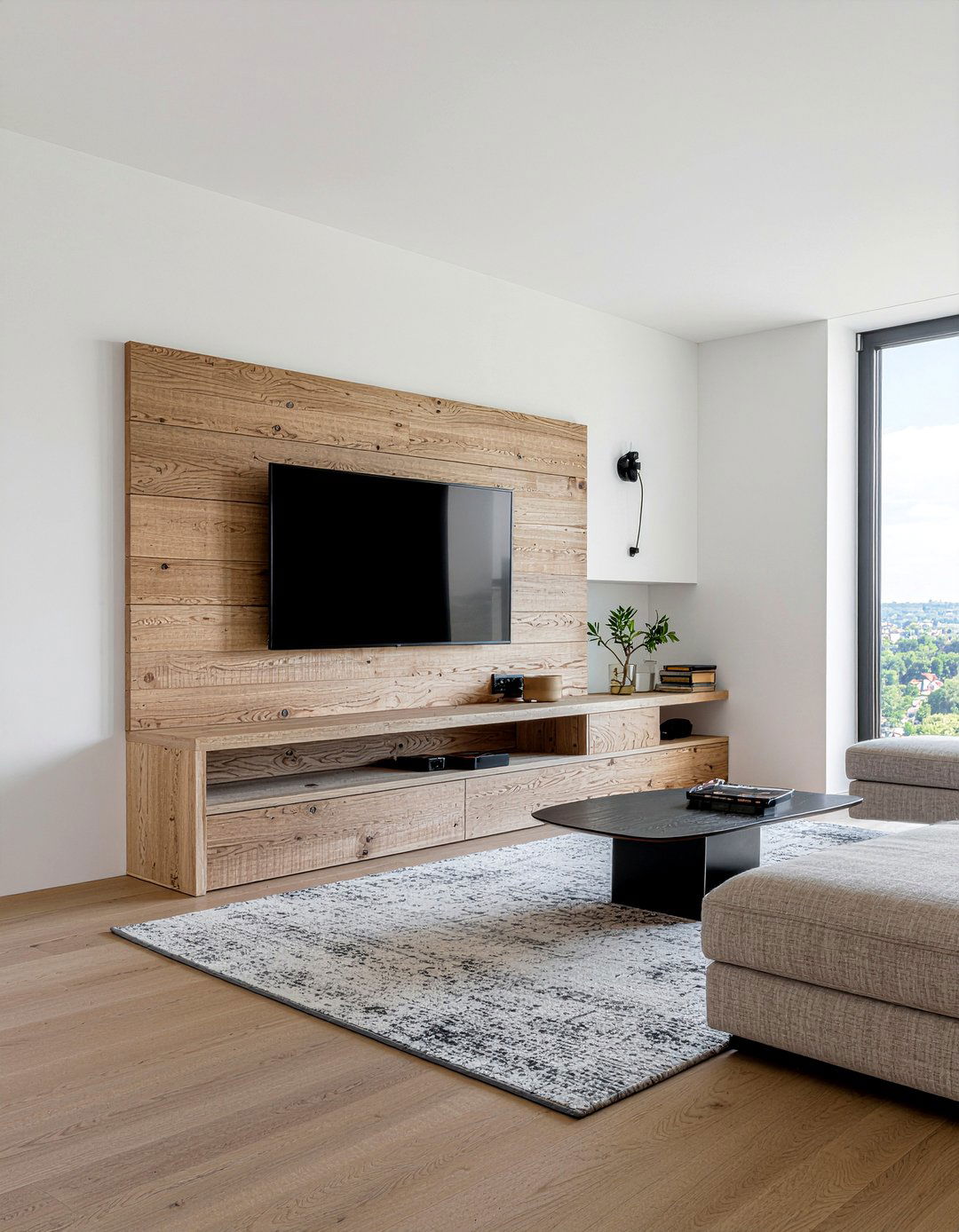 Television Wall Unit - 30 living room focal point ideas