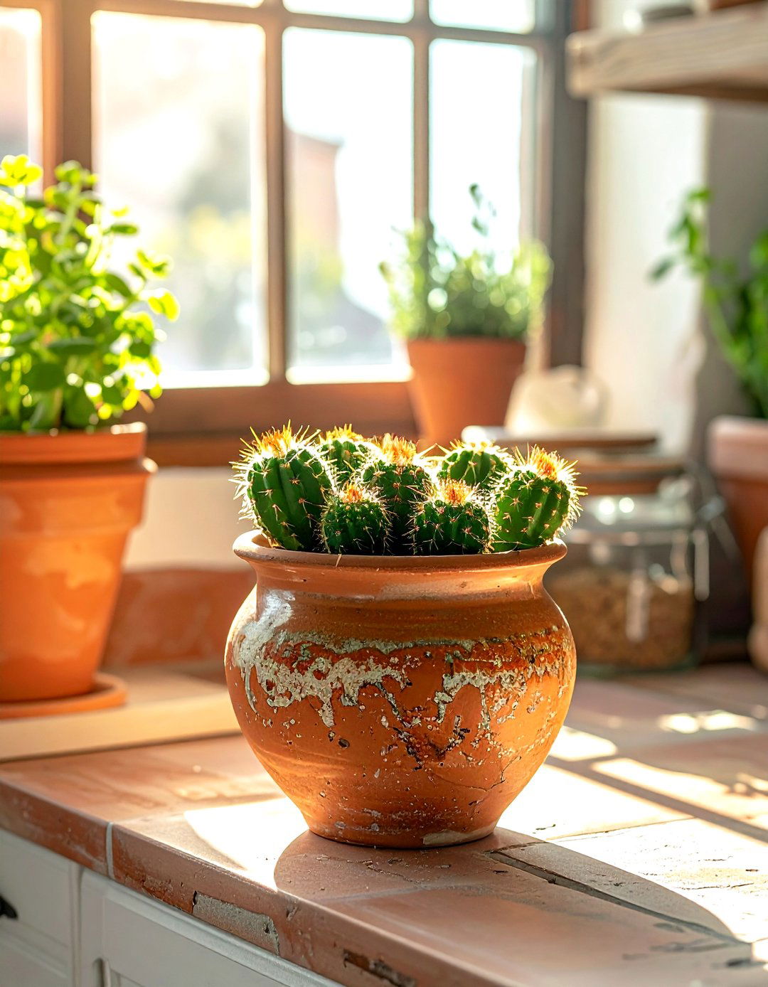 Terra Cotta Ceramic Planter - 30 ceramic planter ideas