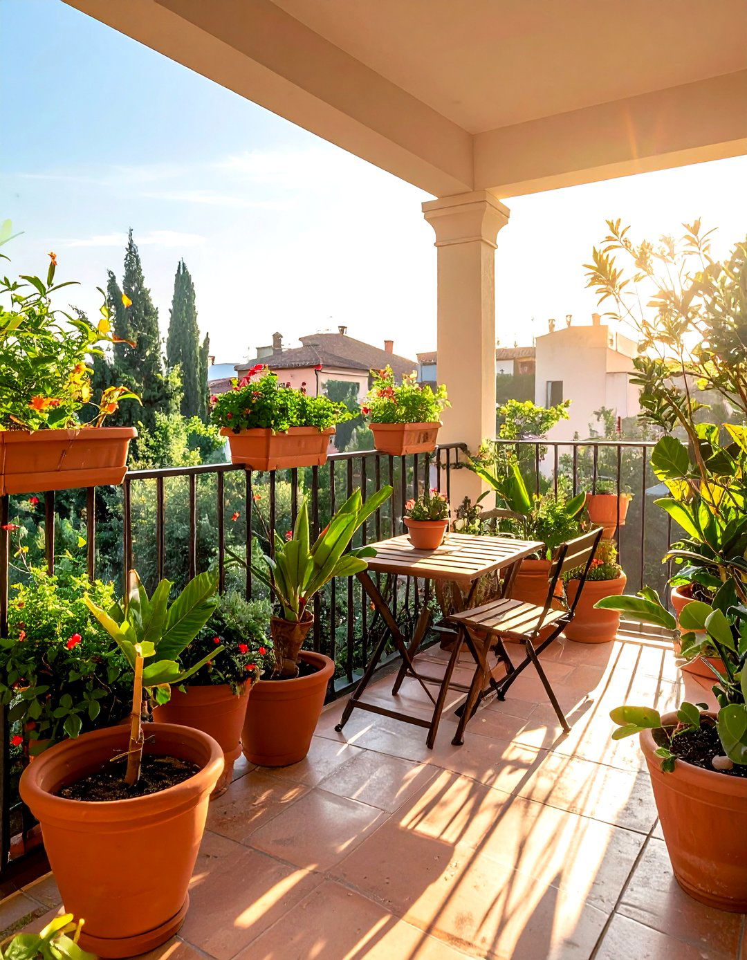 Terracotta Balcony Decor - 30 terracotta decor ideas