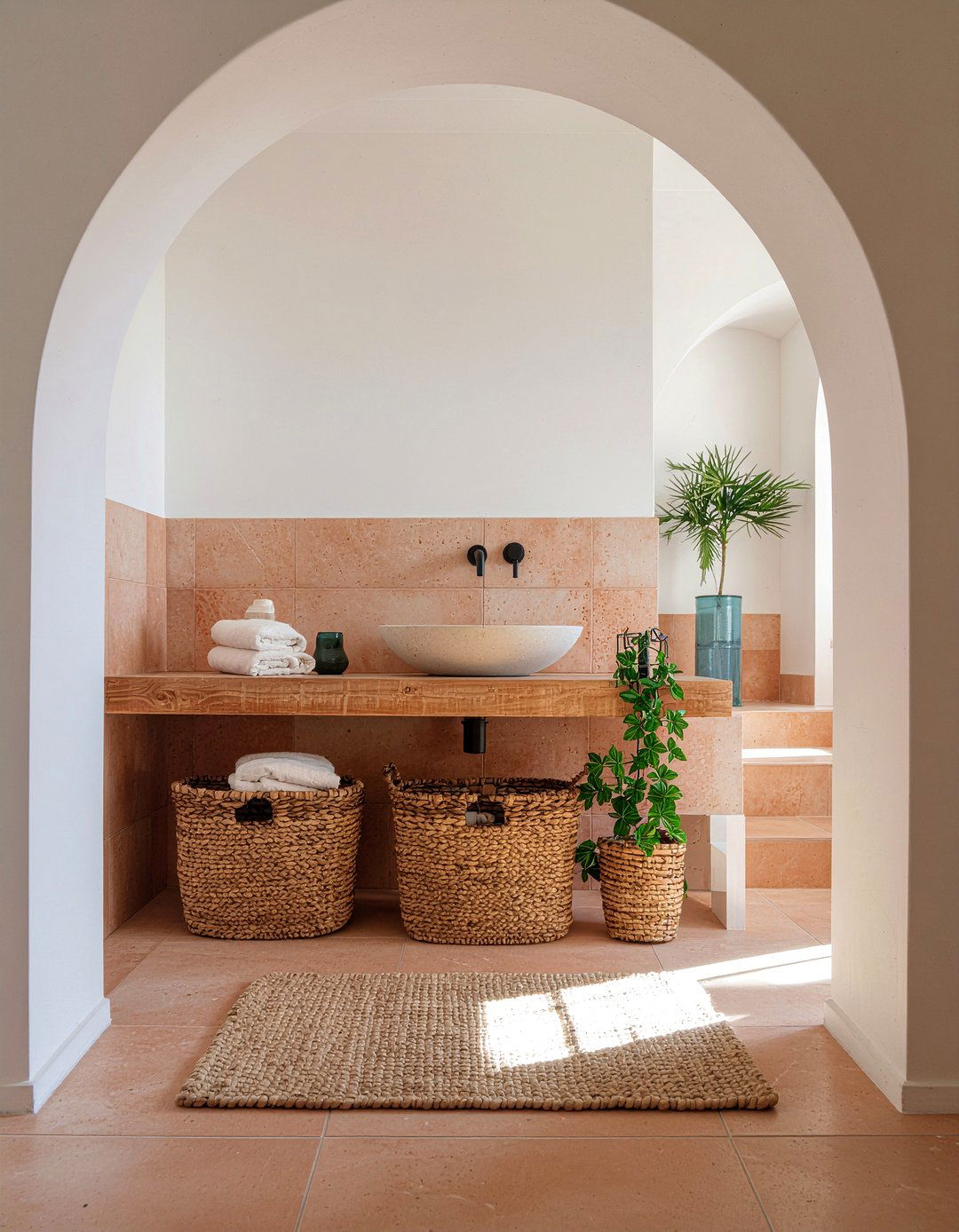 Terracotta Bathroom - 30 bathroom color ideas
