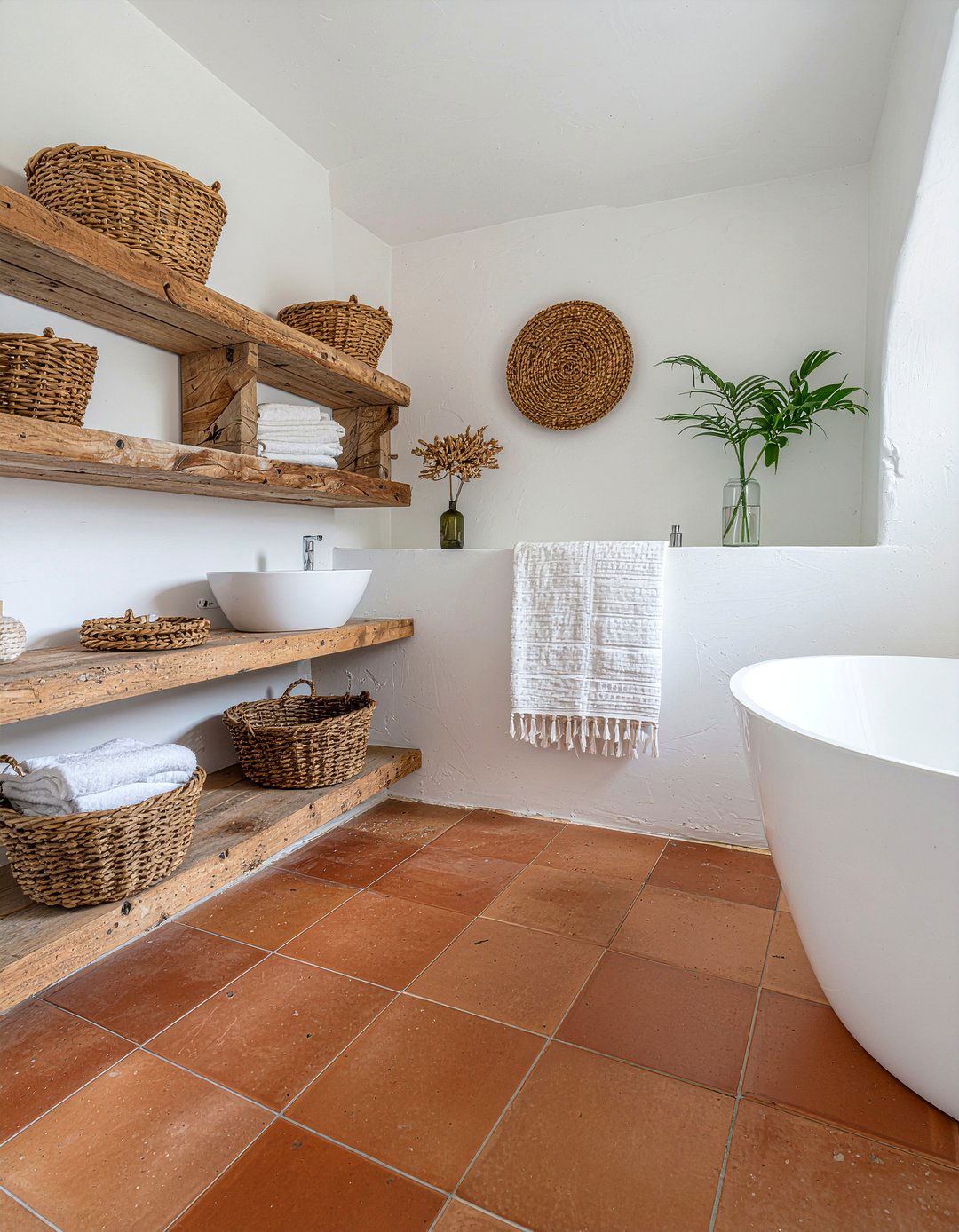 Terracotta Bathroom - 30 bathroom inspo ideas
