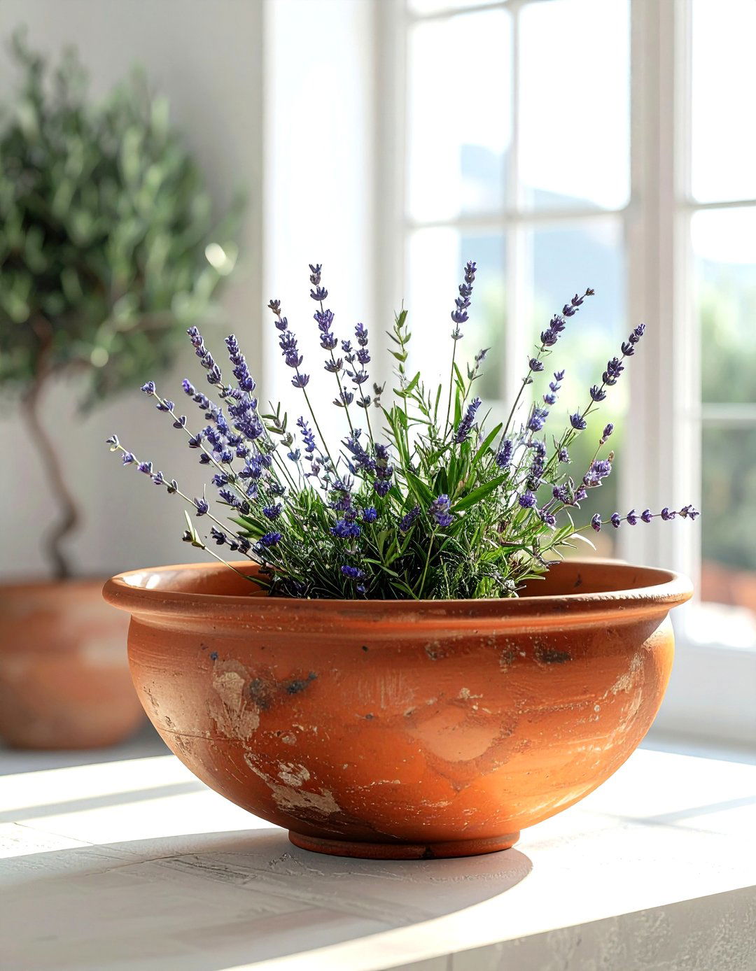 Terracotta Bowl Centerpiece - 30 bowl centerpiece dining ideas