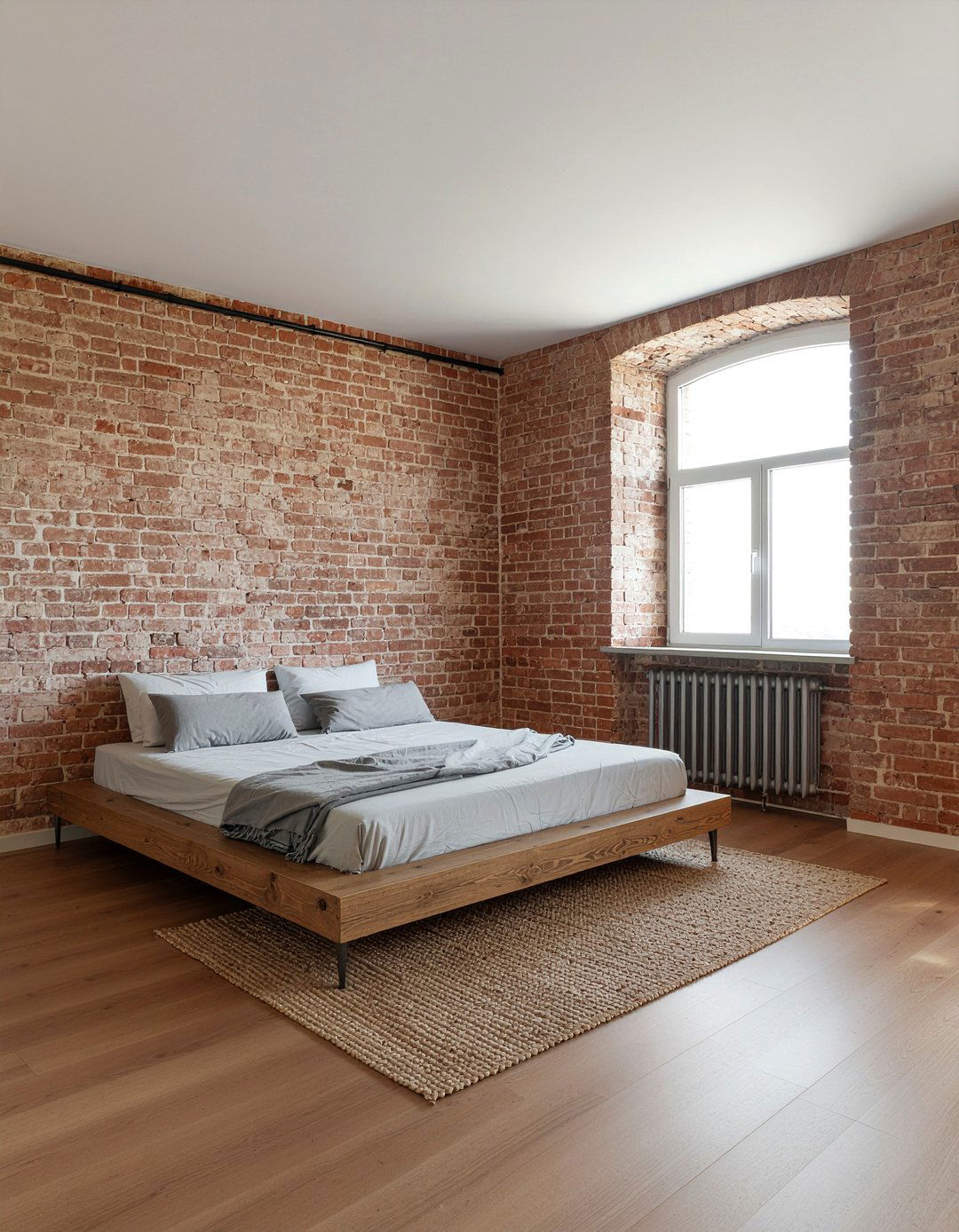 Terracotta Brick Wall Bedroom - 30 terracotta bedroom ideas