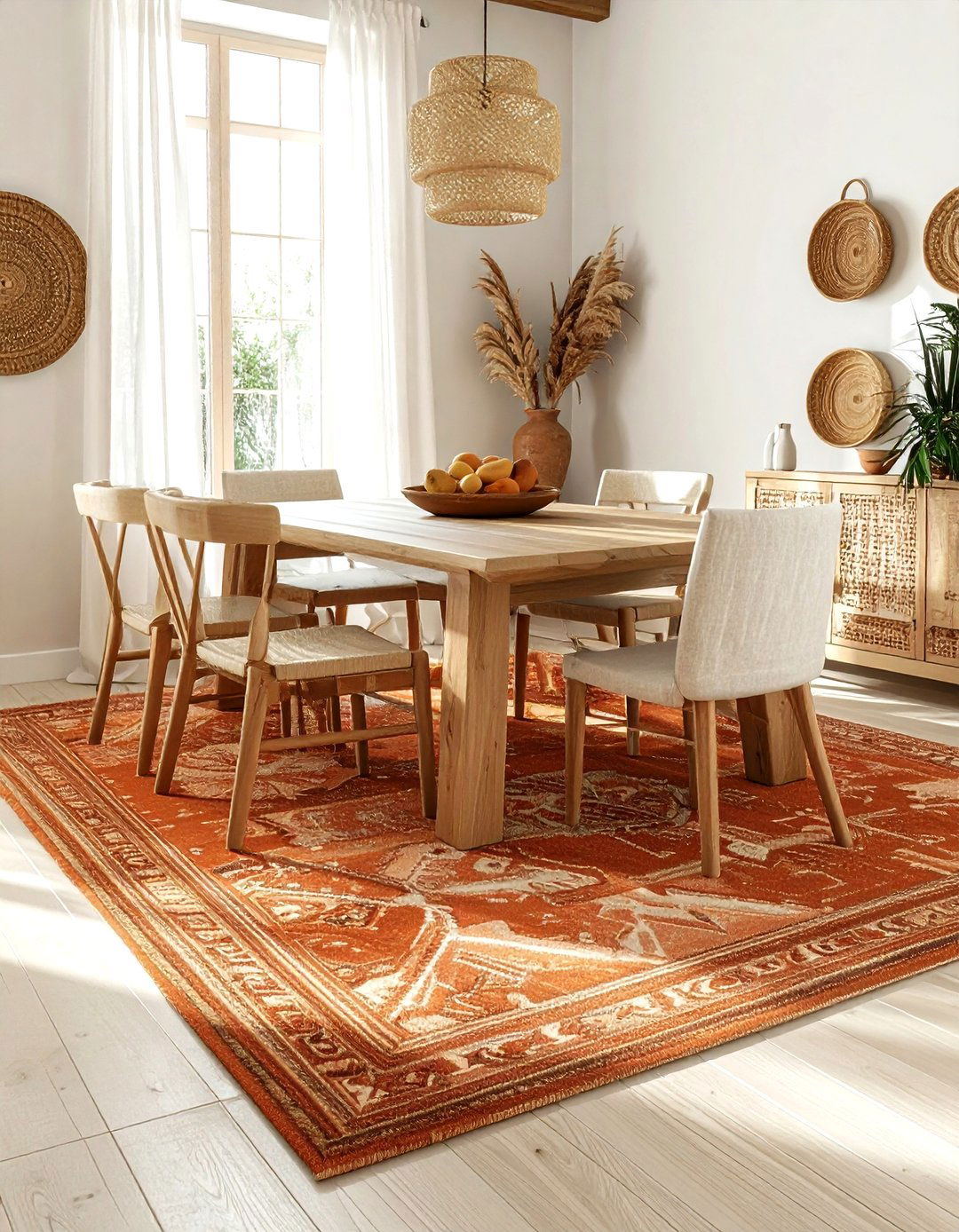 30 Modern Dining Room Area Rug Ideas for Every Interior