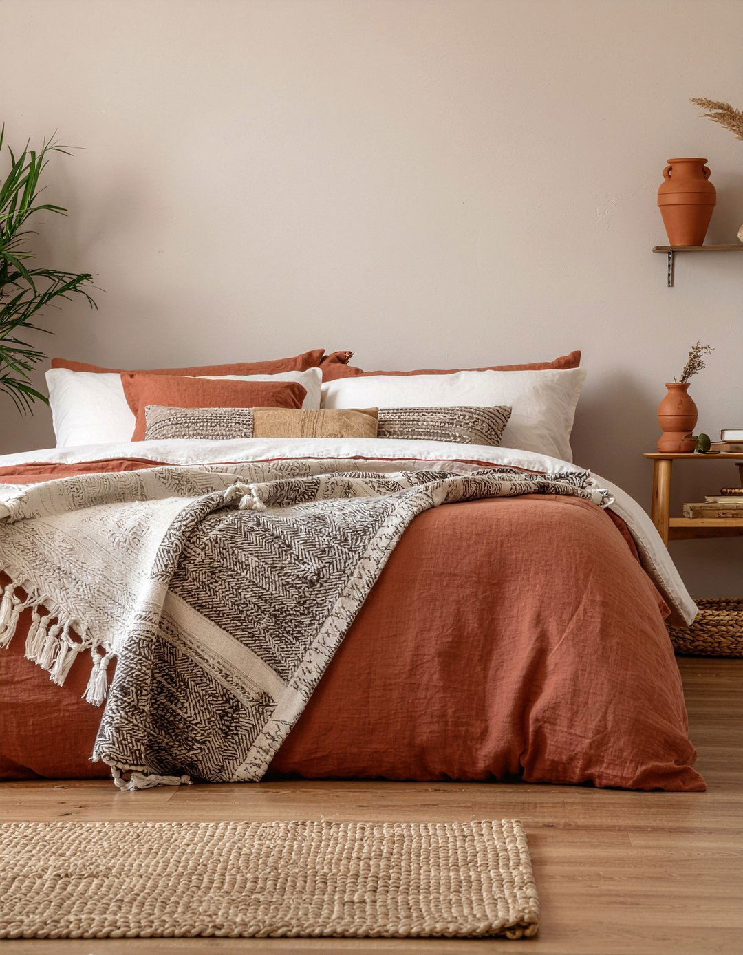 Terracotta Earthy Duvet - 30 bedroom duvets