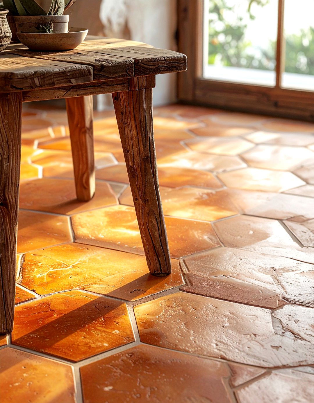 Terracotta Floor Tiles - 30 Provencal dining room ideas