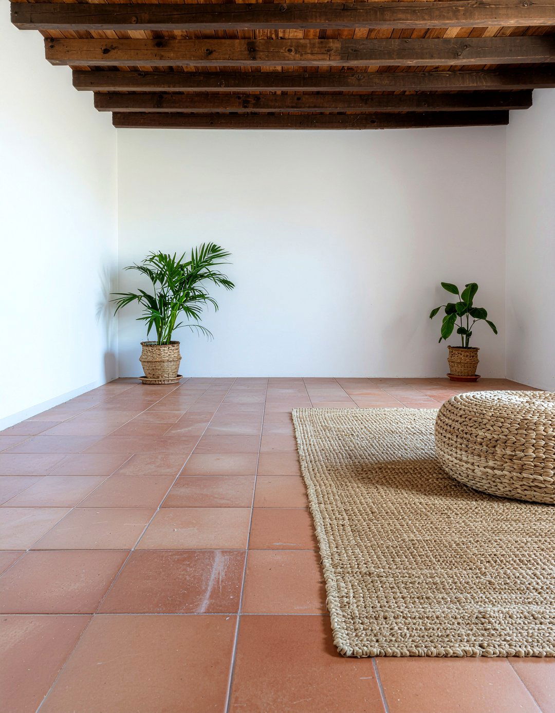 Terracotta Floor Tiles - 30 tropical living room ideas
