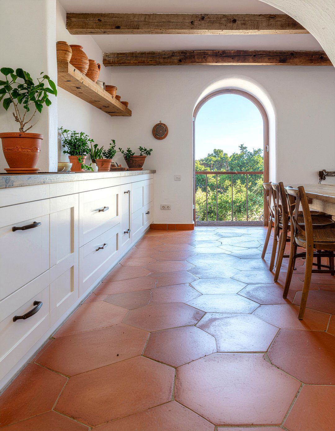 Terracotta Floor Tiles - 30 curated kitchen ideas