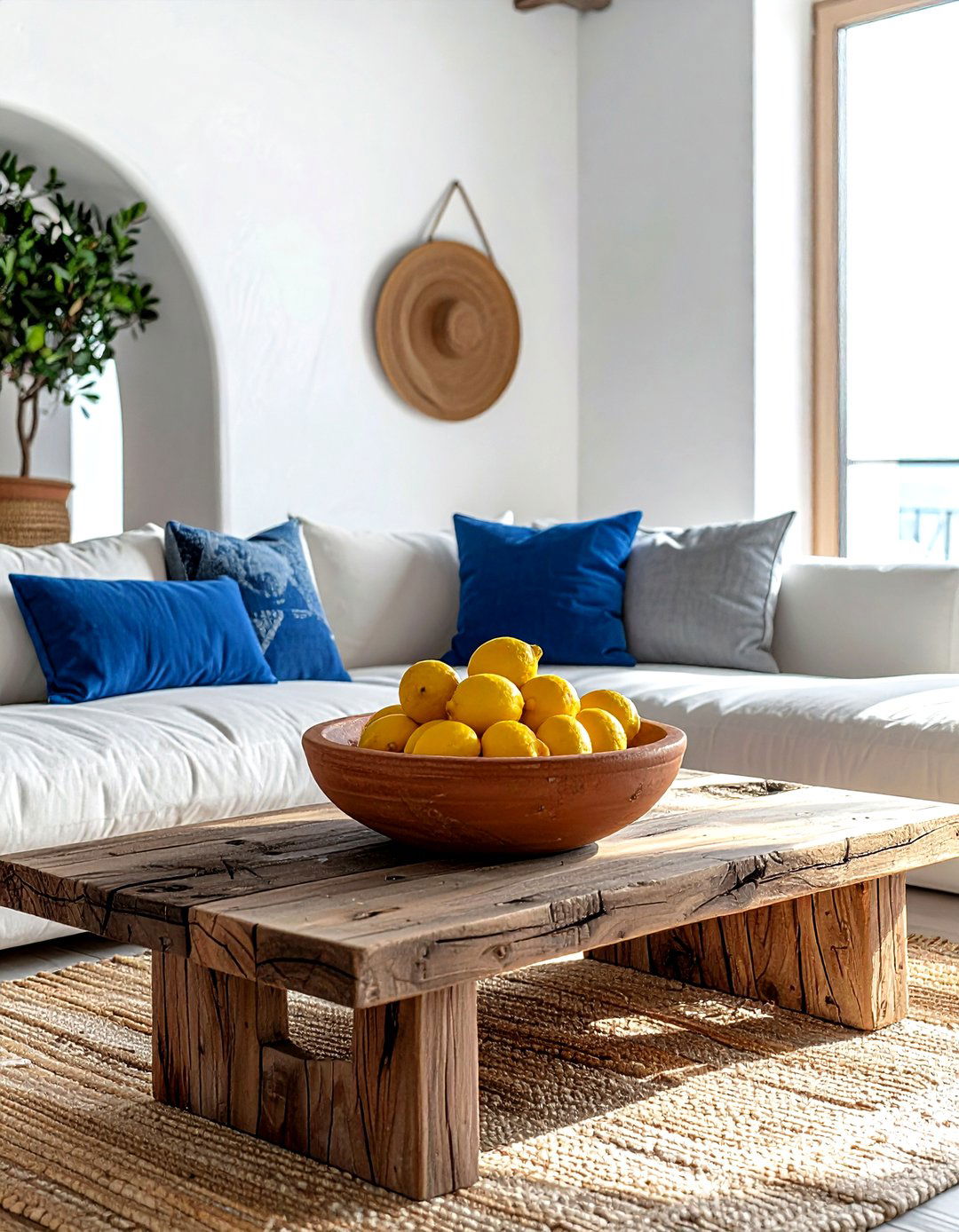 Terracotta Fruit Bowl - 30 coffee table bowl ideas