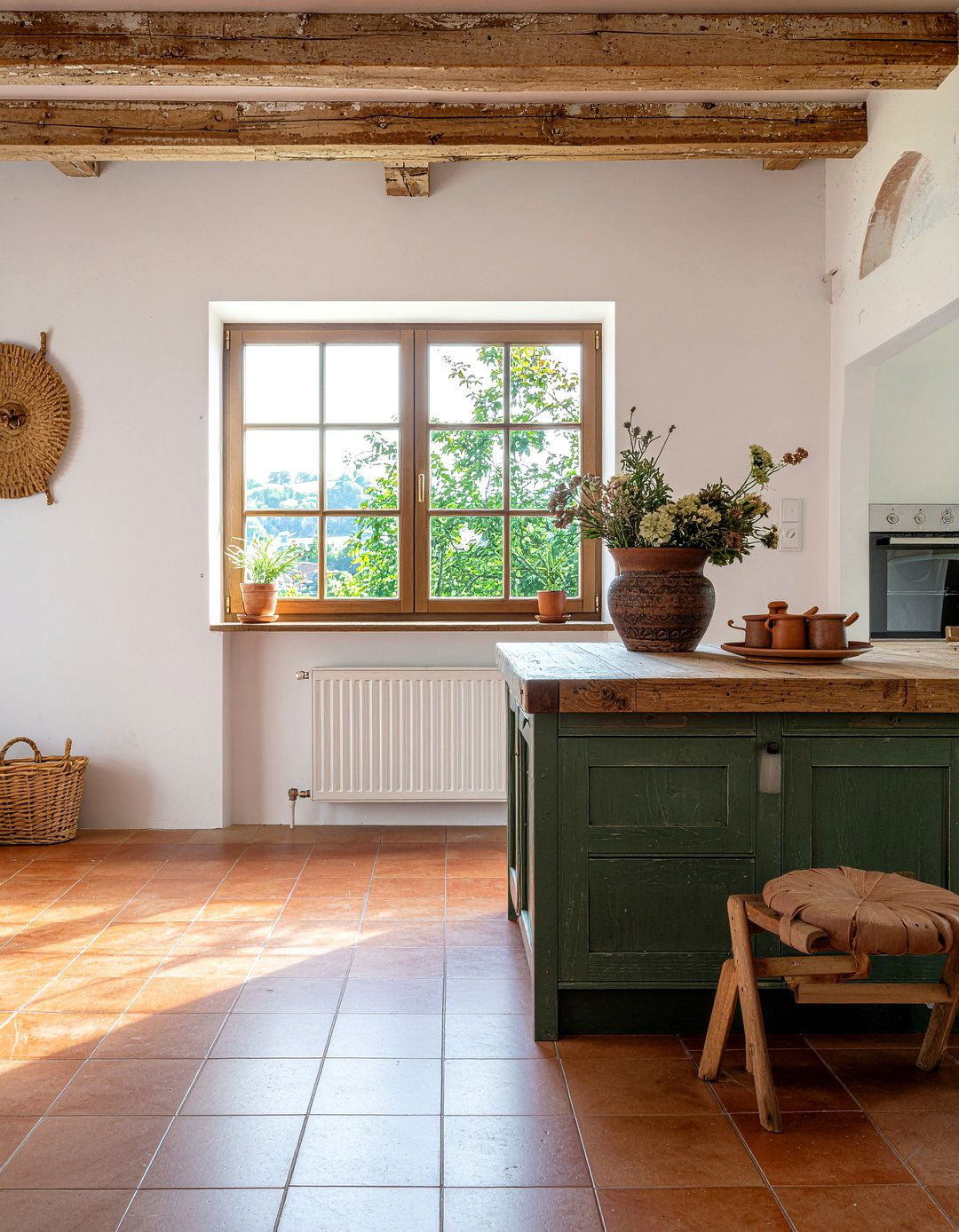 Terracotta Look Porcelain Tile - 30 porcelain tile floor kitchen ideas