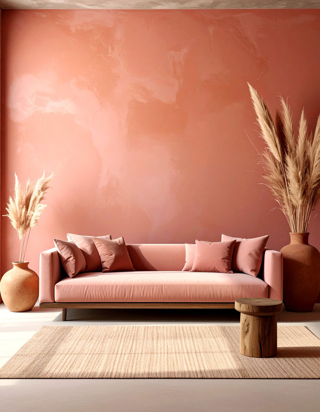 Terracotta Pink Clay - 30 pink decor ideas