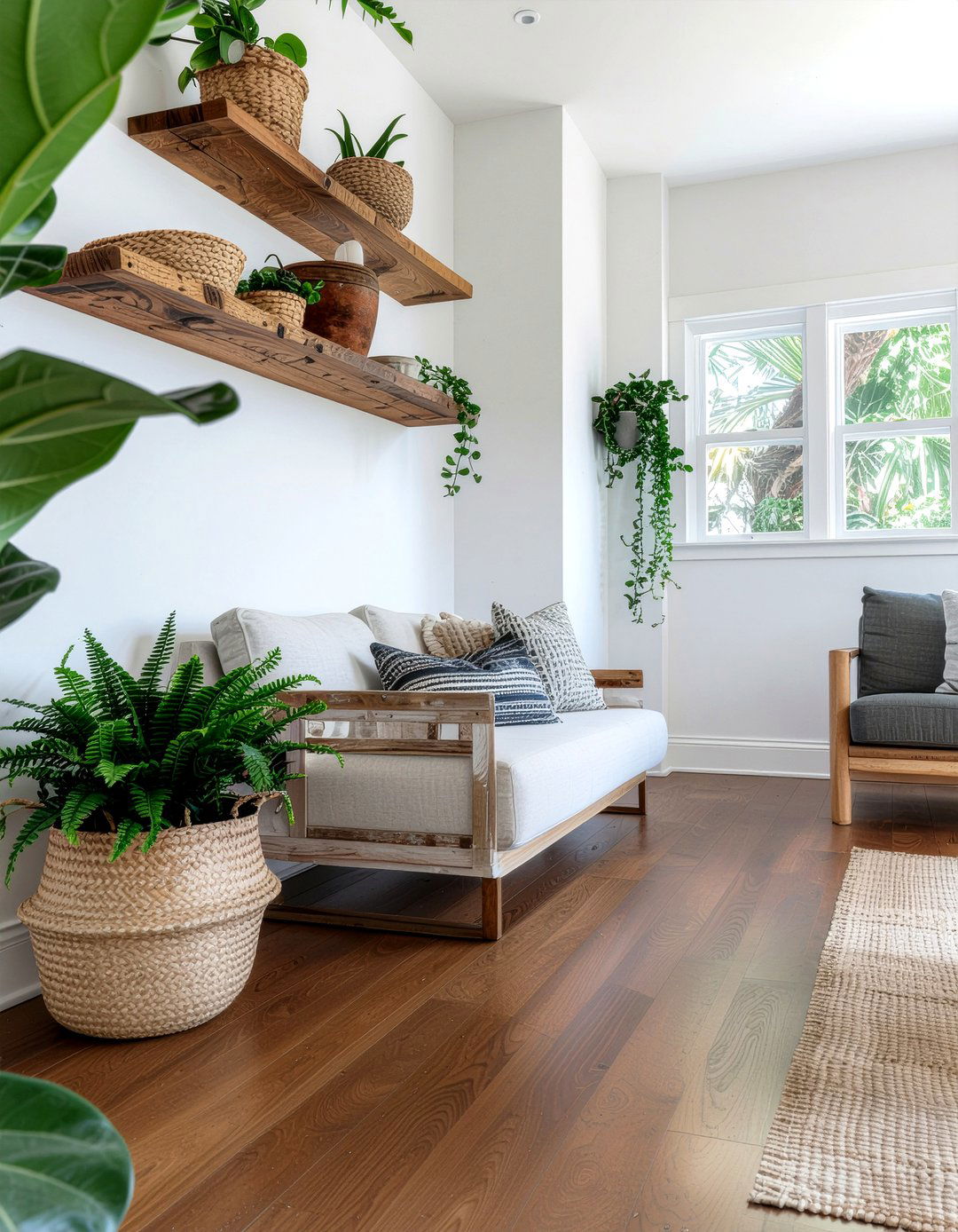 Terracotta Planter Pot Living Room - 30 cozy texture living room ideas