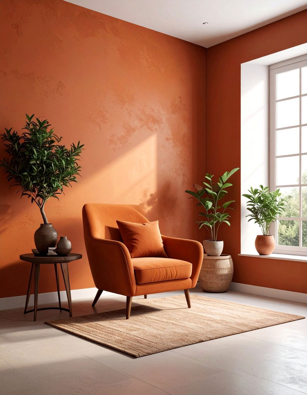 Terracotta Reading Nook - 30 terracotta decor ideas