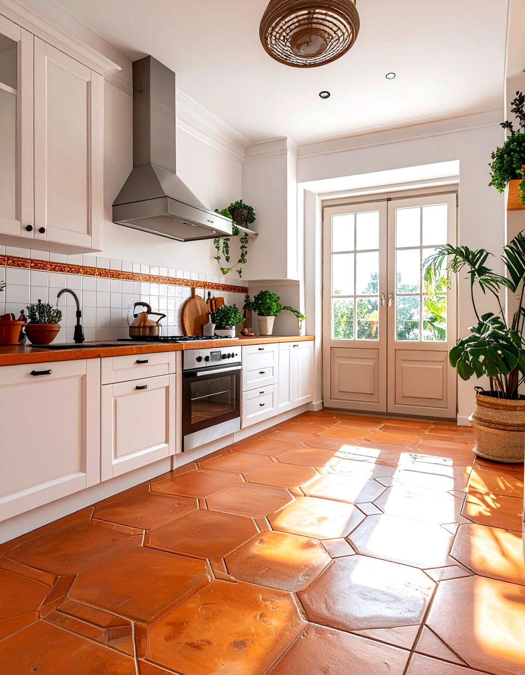 Terracotta Tile Flooring - 30 polished decor ideas
