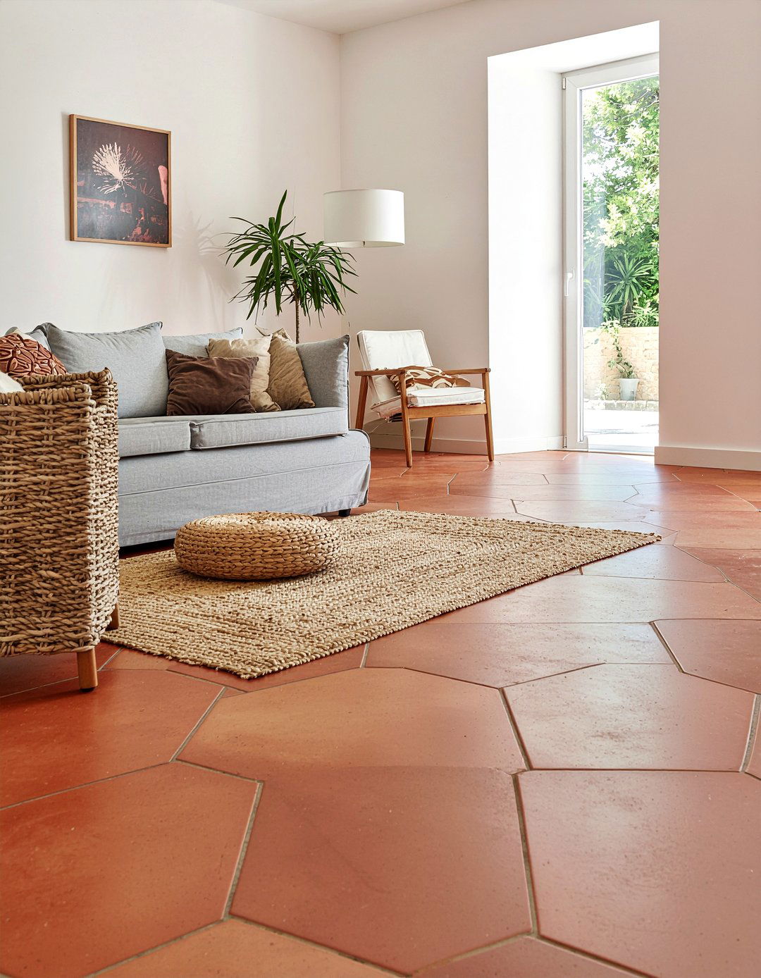 Terracotta Tile Flooring - 30 Tuscan living room ideas