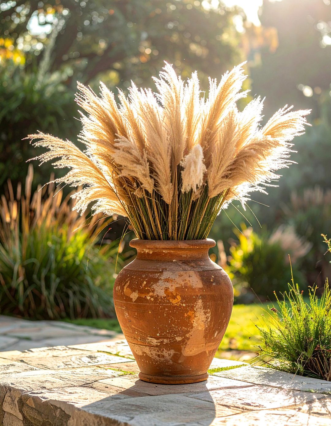 Terracotta Urn Styling - 30 vase styling ideas