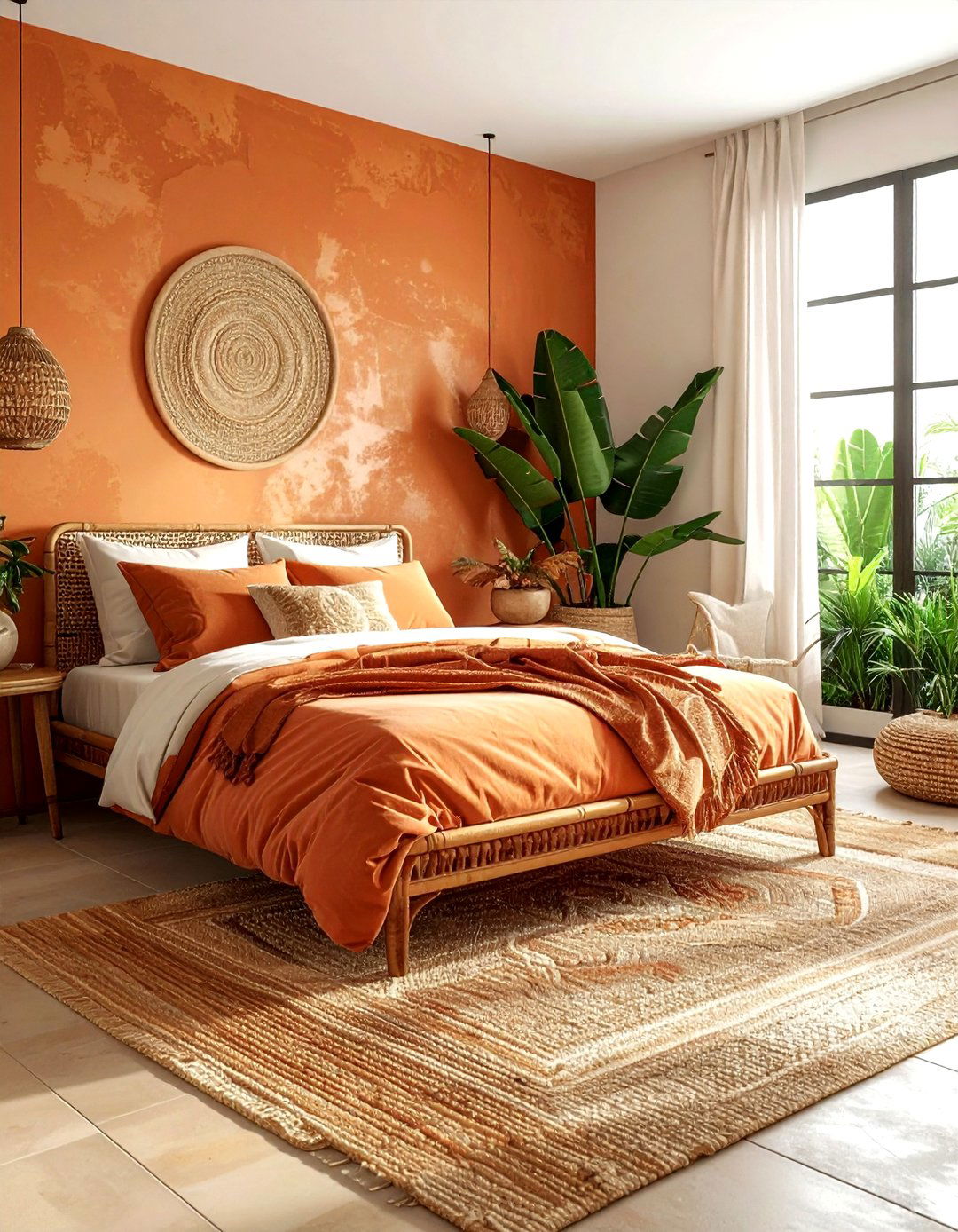 Terracotta bedroom - 30 bedroom paint ideas
