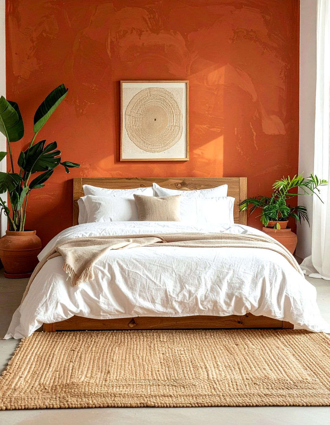 Terracotta bedroom - 30 bold paint color ideas