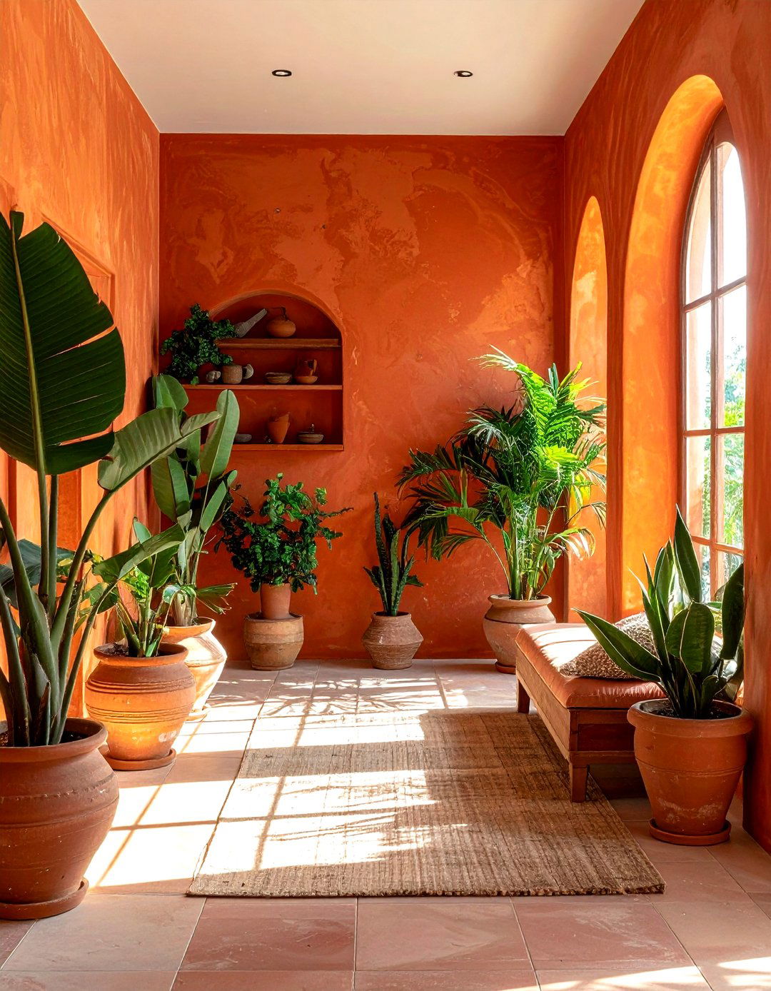 Terracotta color palette - 30 cozy decor ideas