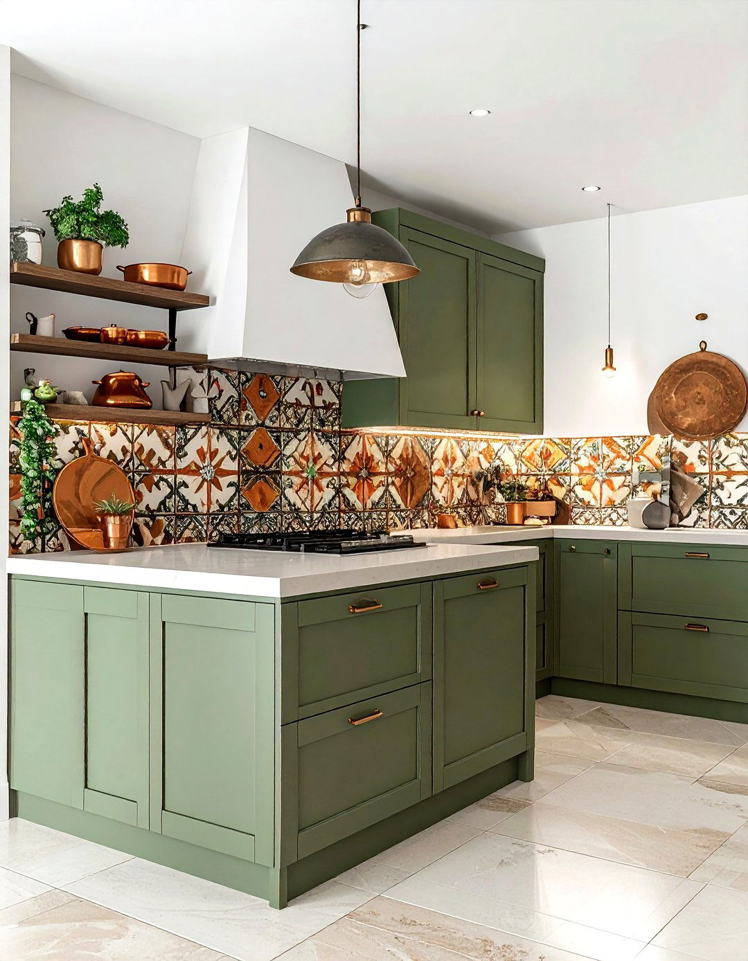 30 Moroccan Tile Kitchen Backsplash Ideas for Exotic Charm