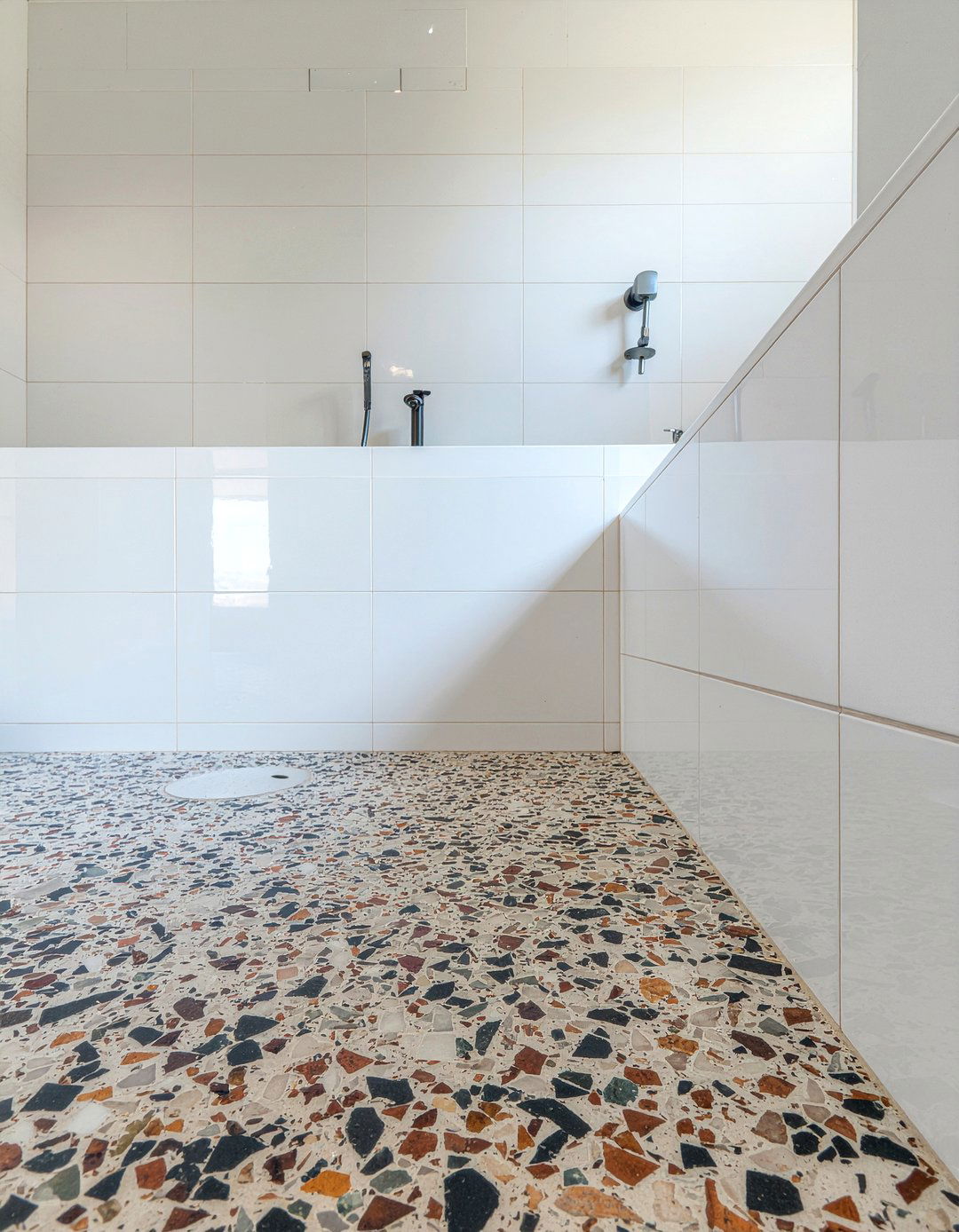 Terrazzo Bathroom Floor - 30 luxury bathroom ideas