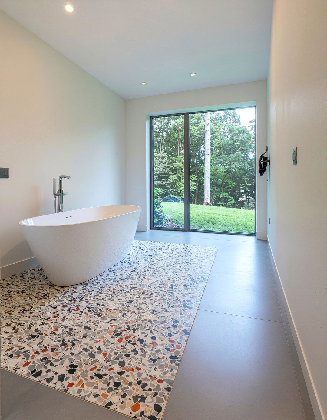 Terrazzo Bathroom Floor - 30 master bathroom ideas