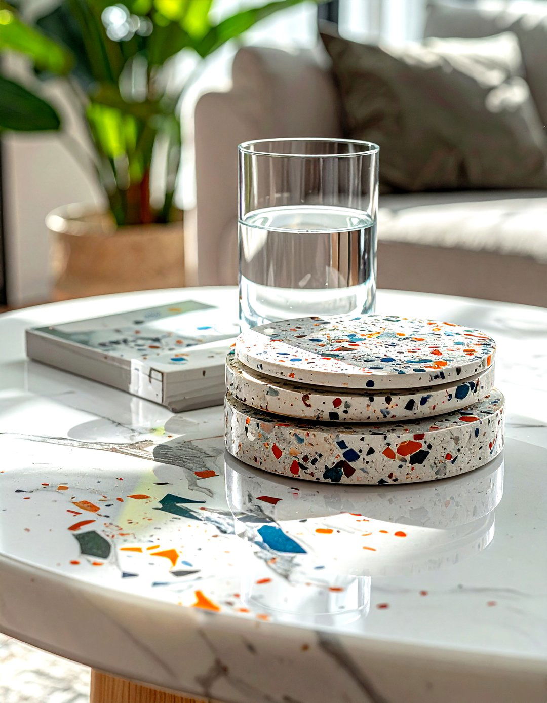 Terrazzo Coaster Set - 30 decor wishlist ideas