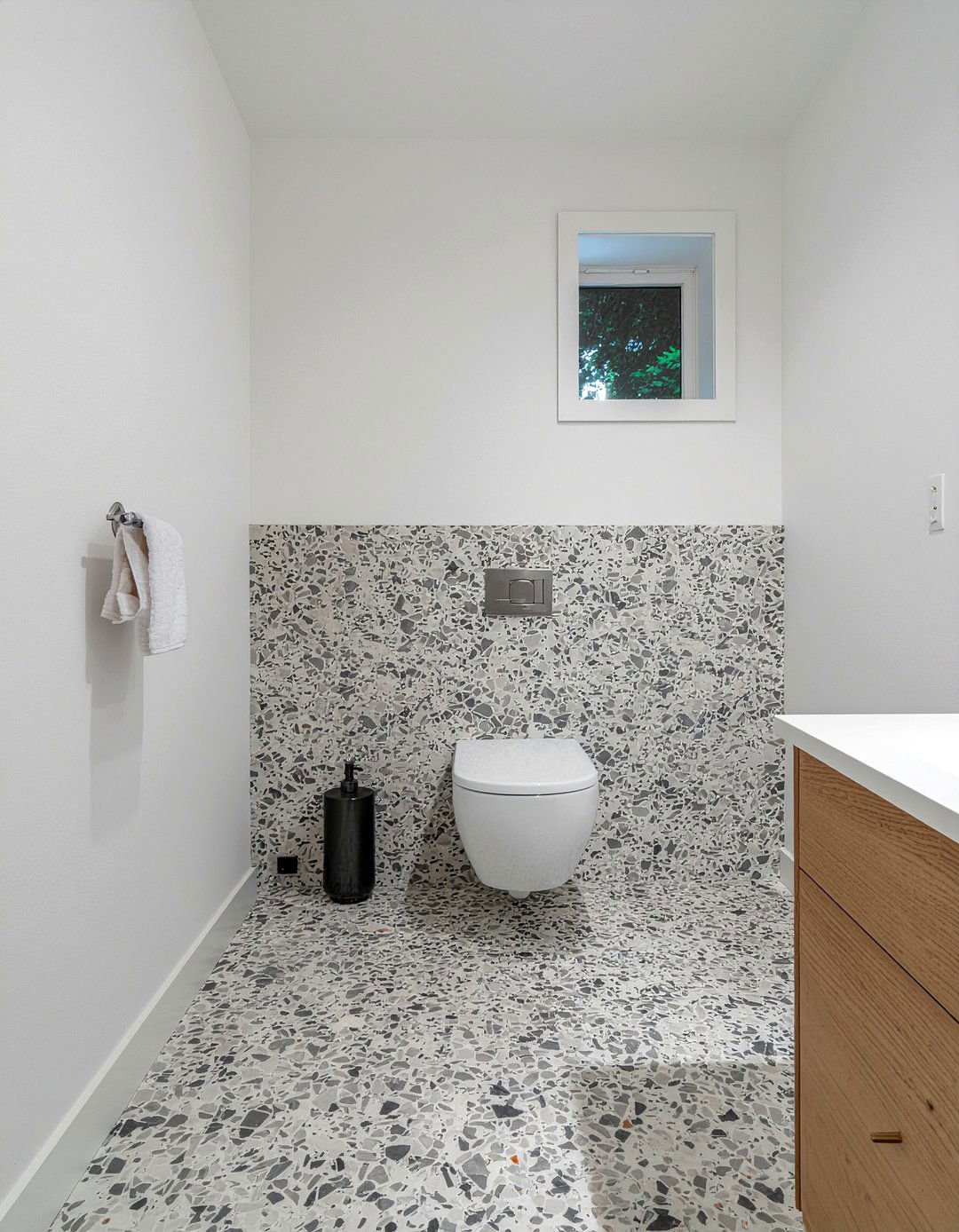 Terrazzo Flooring Bathroom - 30 full bathroom remodel ideas