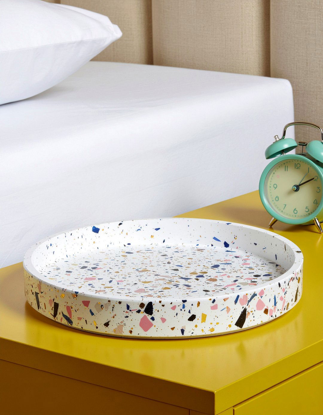 Terrazzo Jewelry Tray - 30 bedroom trinket dishes
