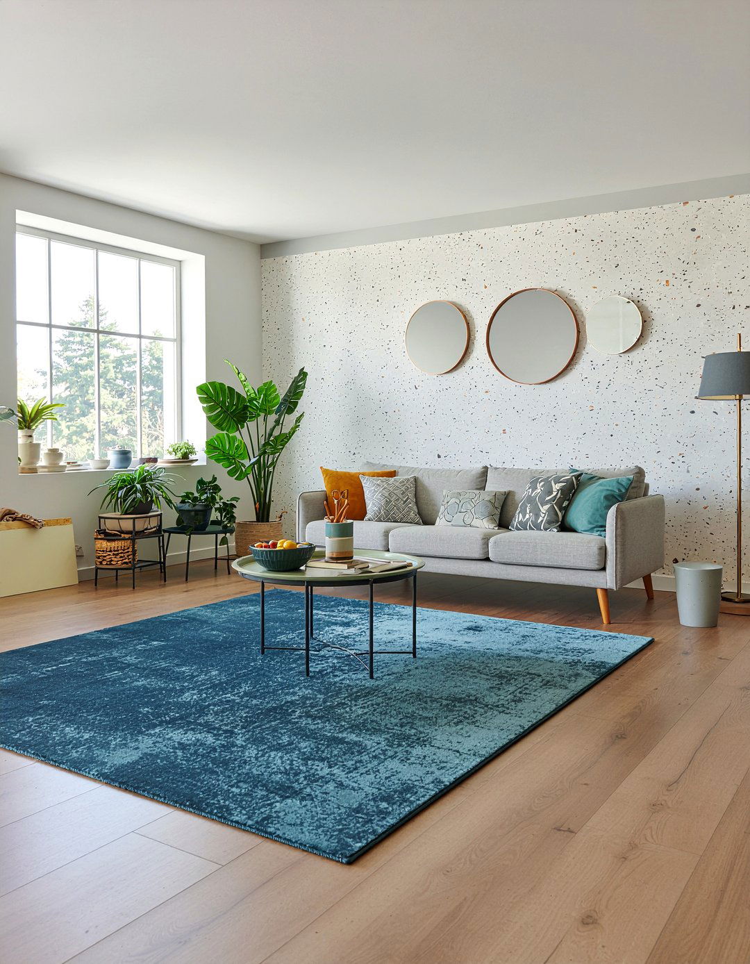 Terrazzo Peel And Stick Wallpaper - 30 living room removable wallpapers