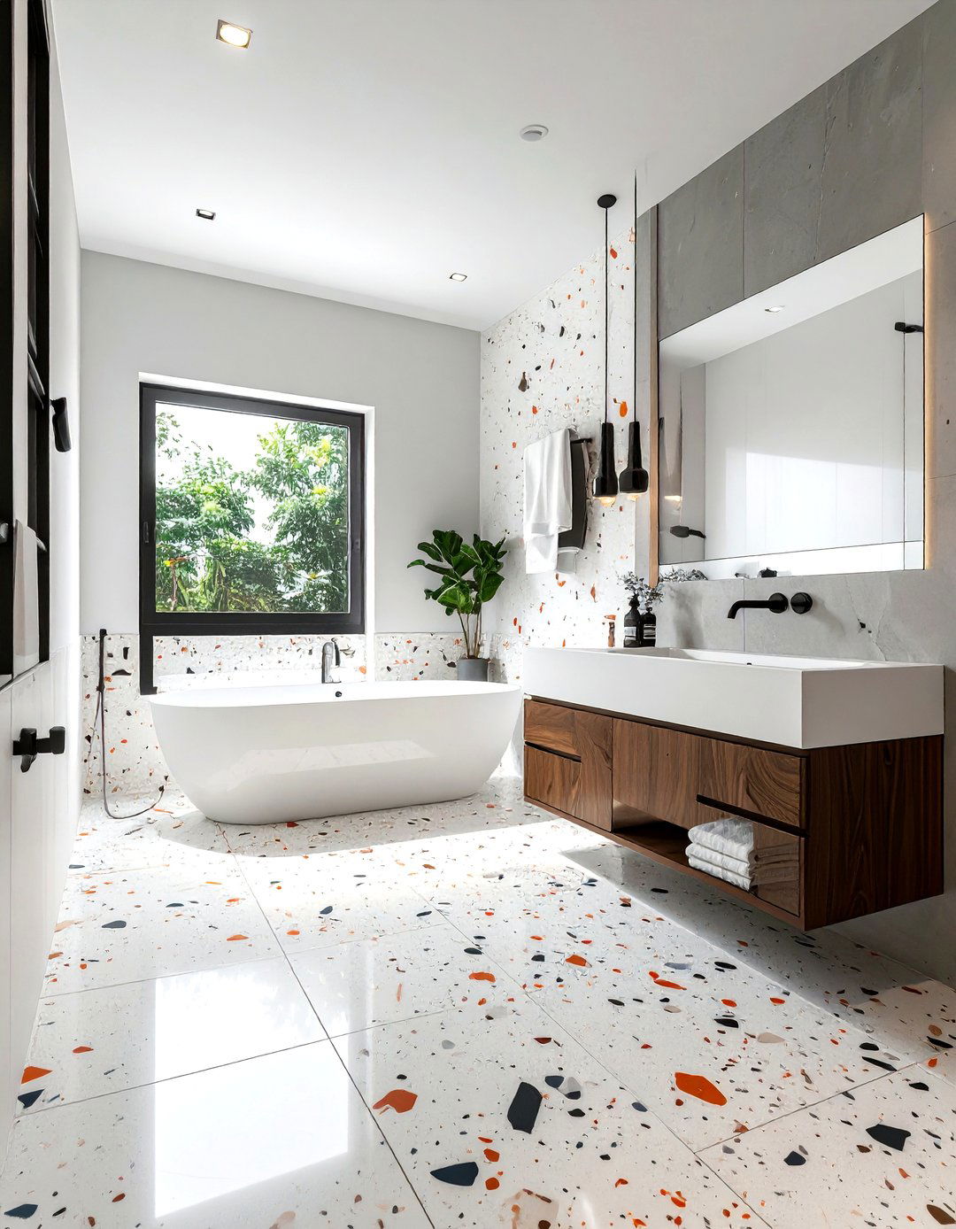 Terrazzo bathroom - 30 stunning bathroom ideas