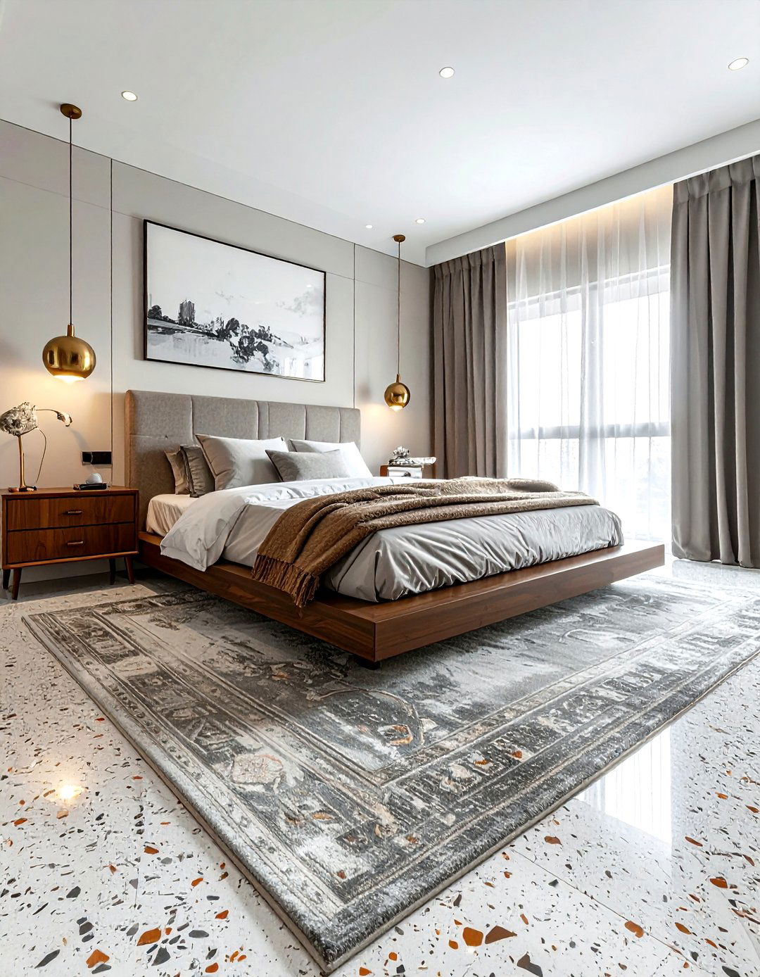 30 Mid-Century Glam Bedroom Ideas for a High-End Retreat