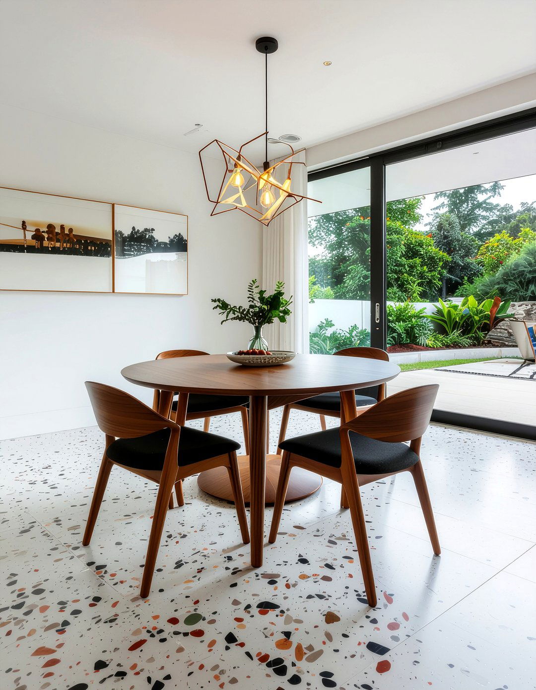 30 Durable Dining Room Tile Floor Ideas for a Modern Home