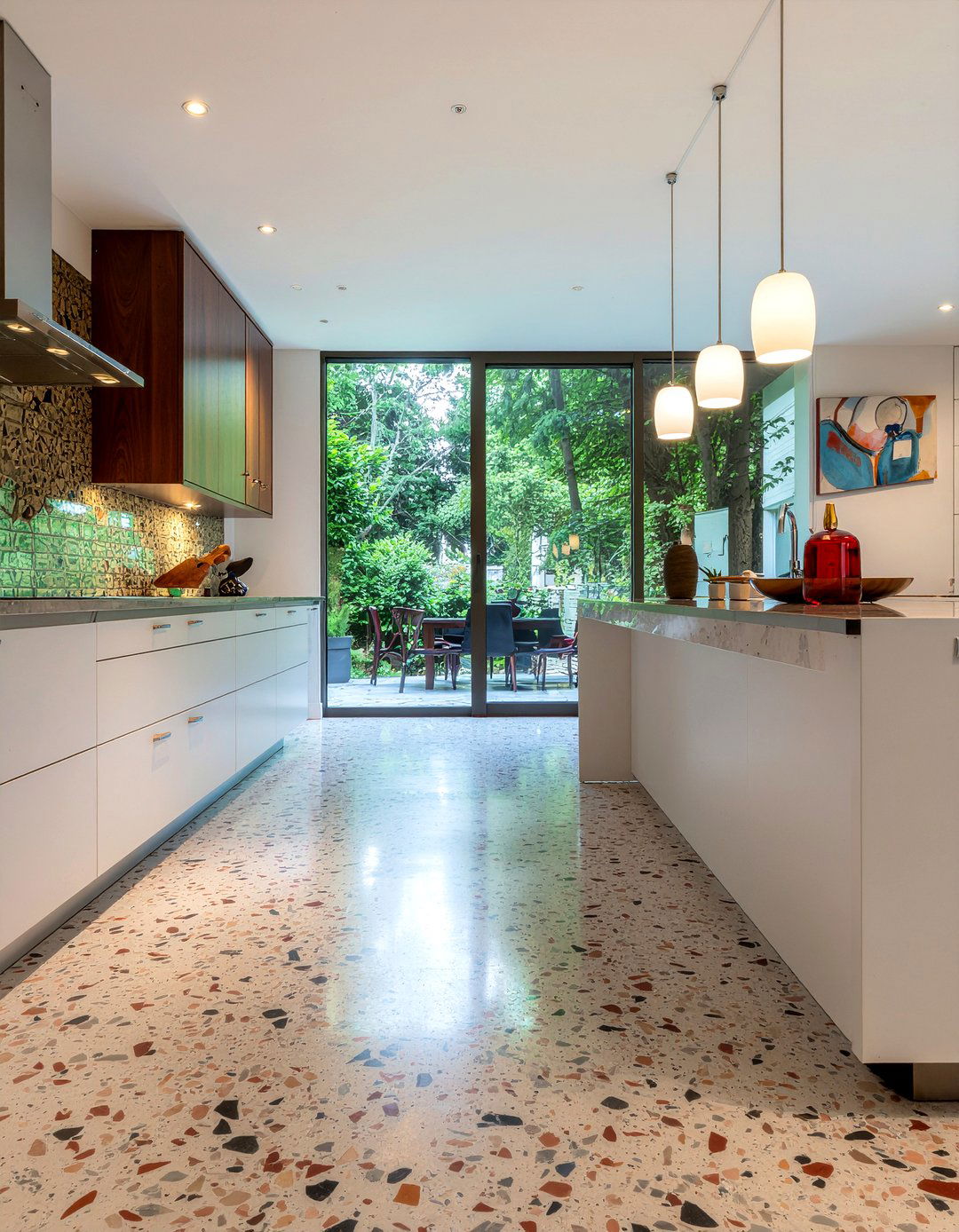 Terrazzo flooring - 30 kitchen flooring ideas