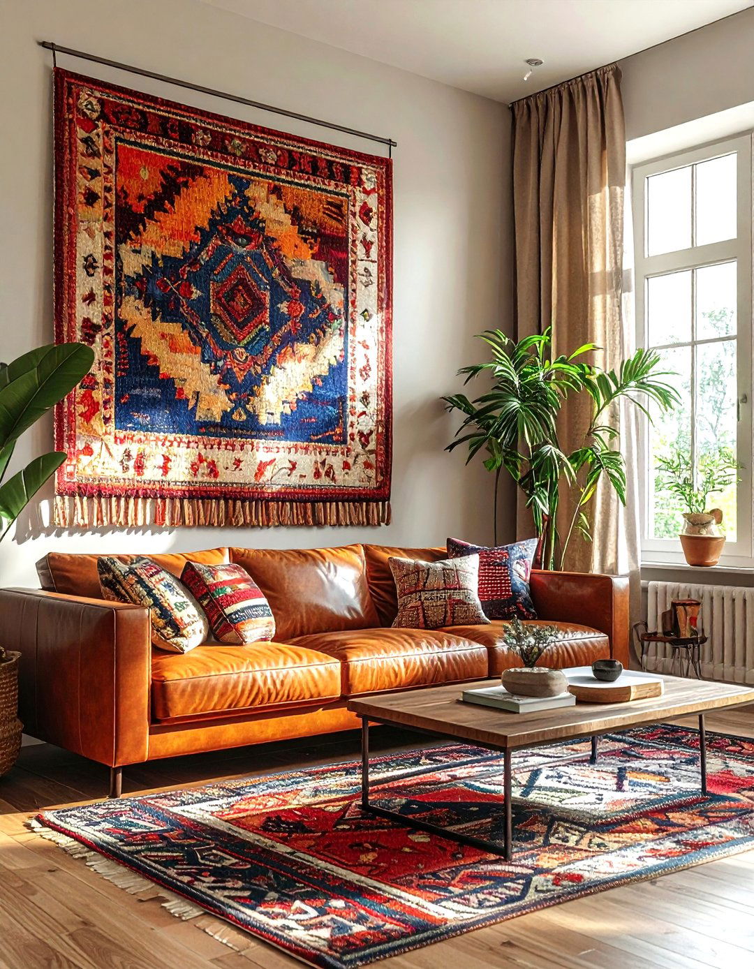 Textile Wall Hanging - 30 conversation starter decor ideas