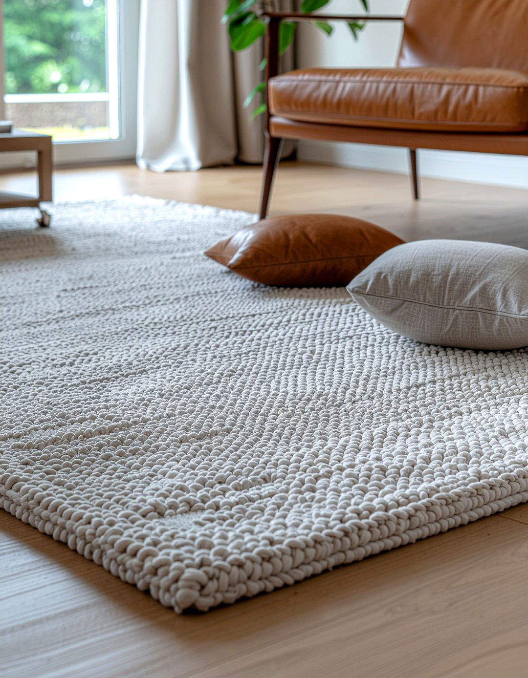 Texture layering - 30 low cost living room ideas