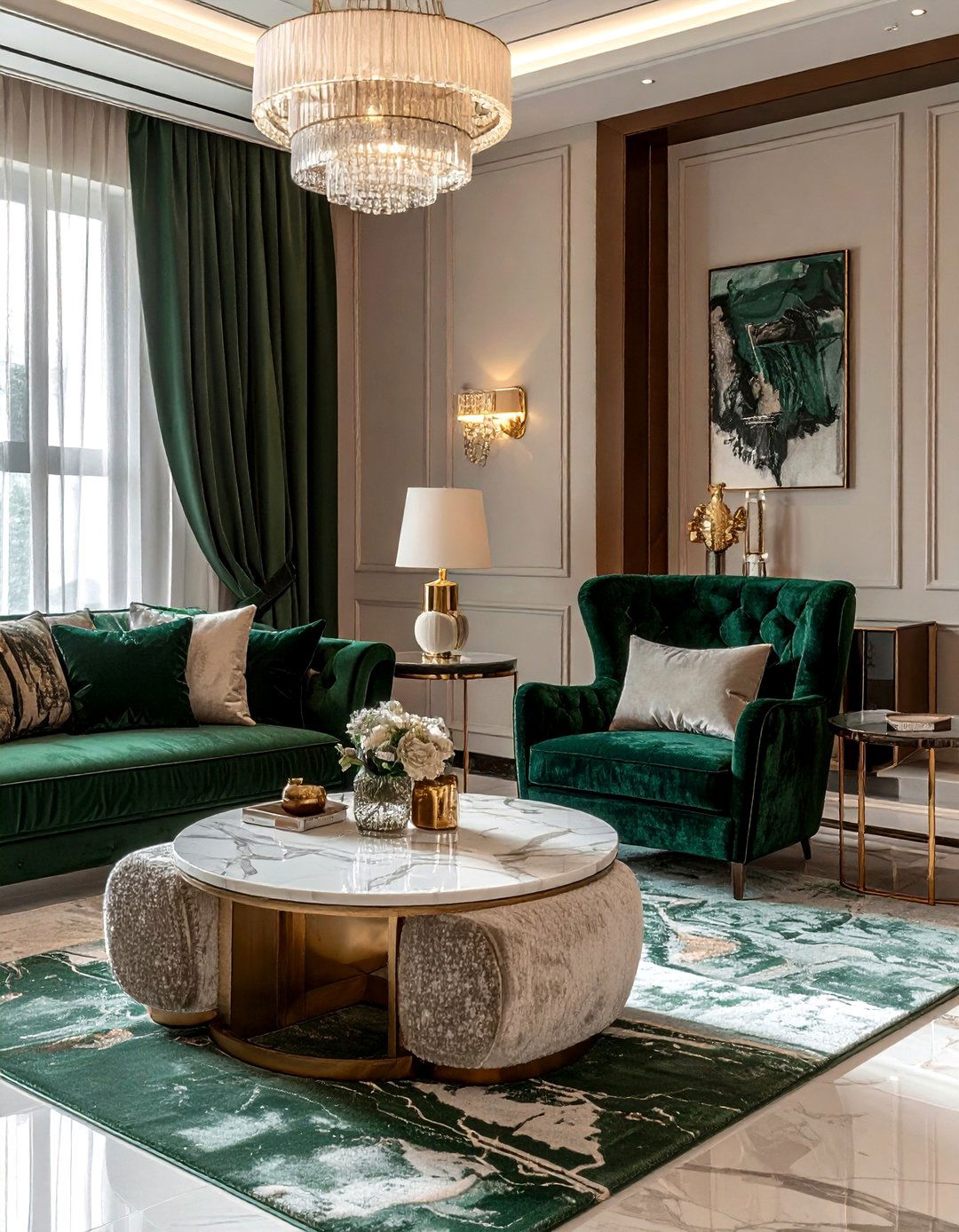 Textured Fabric Accents - 30 affordable living room ideas