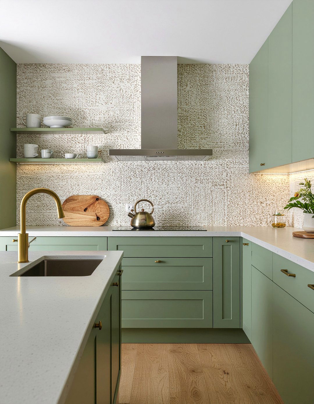 Textured Kitchen Wallpaper - 30 kitchen wallpaper ideas