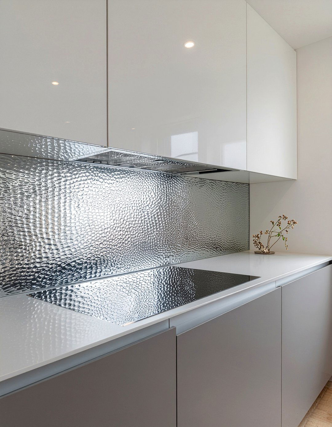 Textured Mirror Backsplash - 30 mirror backsplash kitchen ideas