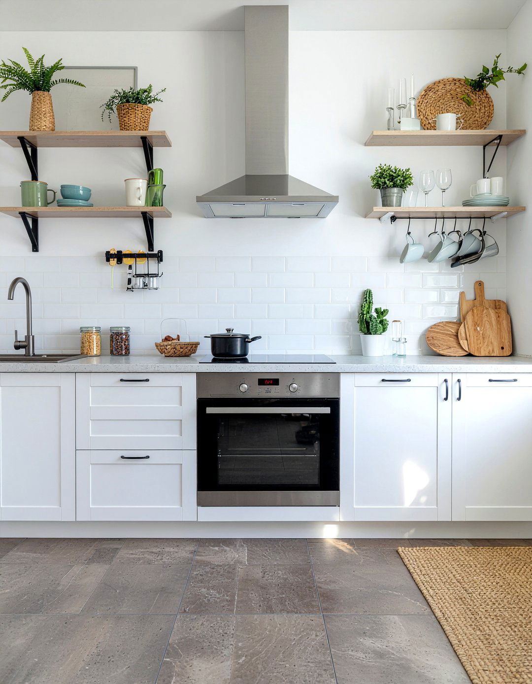 Textured Non Slip Porcelain Tile - 30 porcelain tile floor kitchen ideas