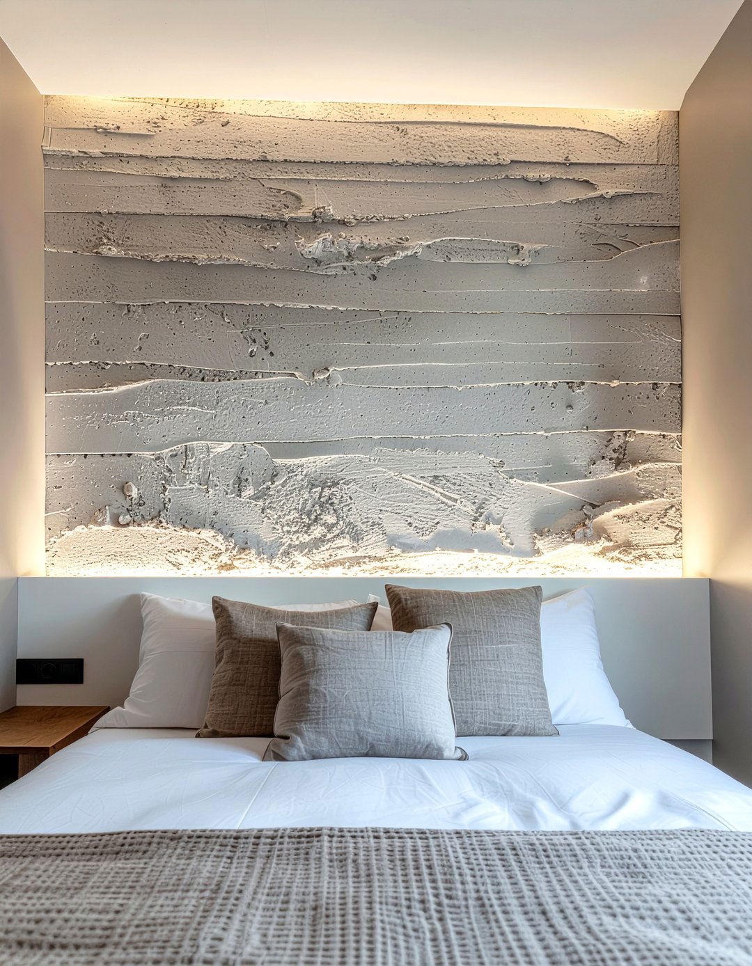 Textured Wall Bedroom - 30 one of a kind bedroom ideas